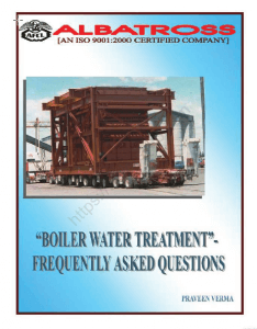 Boiler Water Treatment FAQ